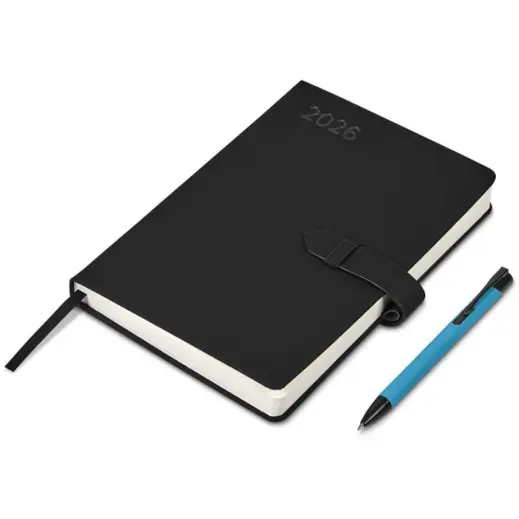 Altitude Enterprise A5 2026 Diary & Zeta Pen Set Turquoise
